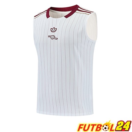 Chalecos De Futbol Arsenal Blanco/Rojo 2026/2027
