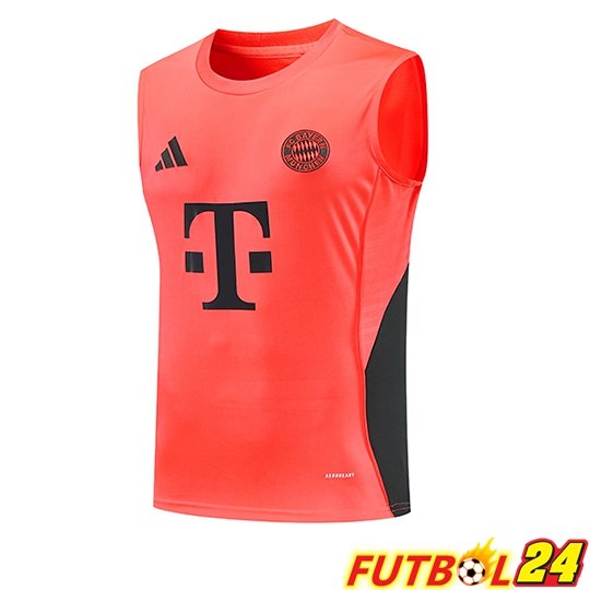 Chalecos De Futbol Bayern Munich Naranja/Negro 2026/2027