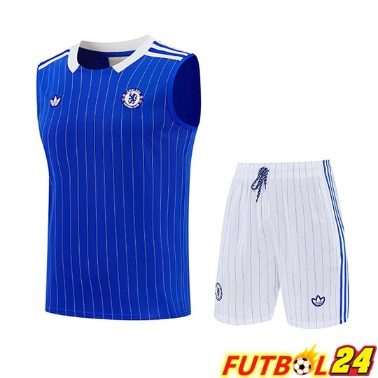 Chalecos De Futbol FC Chelsea Azul/Blanco 2026/2027
