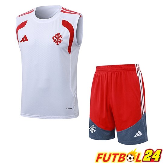 Chalecos De Futbol Internacional Blanco/Rojo 2026/2027