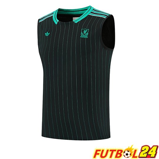 Chalecos De Futbol FC Liverpool Negro/Verde 2026/2027