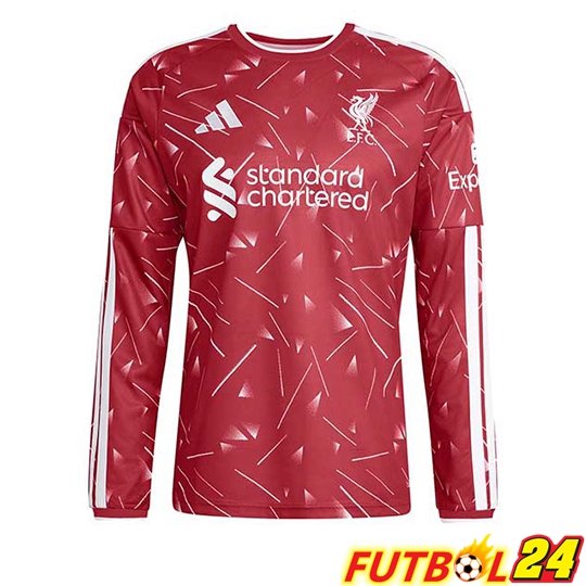 Camisetas De Futbol FC Liverpool Primera Manga Larga 2026/2027
