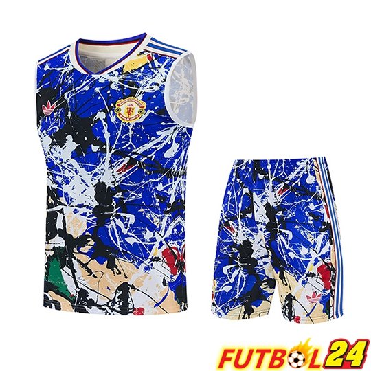 Chalecos De Futbol Manchester United Azul 2026/2027