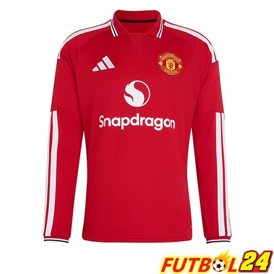 Camisetas De Futbol Manchester United Primera Manga Larga 2026/2027