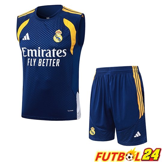 Chalecos De Futbol Real Madrid Azul Real 2026/2027