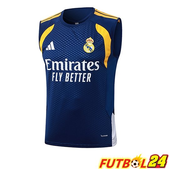 Chalecos De Futbol Real Madrid Azul Real 2026/2027