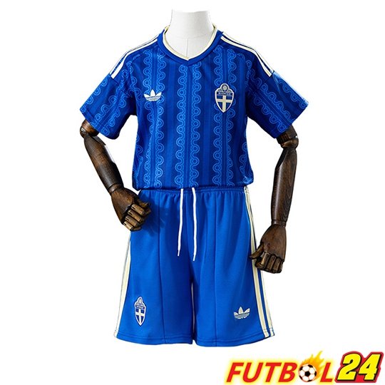 Camisetas De Futbol Suecia Ninos Segunda Copa Del Mundo 2026