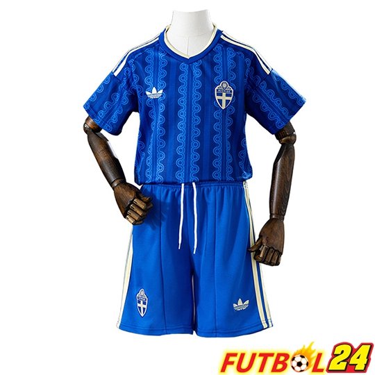 Camisetas De Futbol Suecia Ninos Segunda 2026/2027