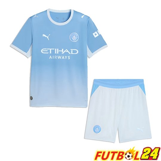 Camisetas De Futbol Manchester City Ninos Primera 2026/2027
