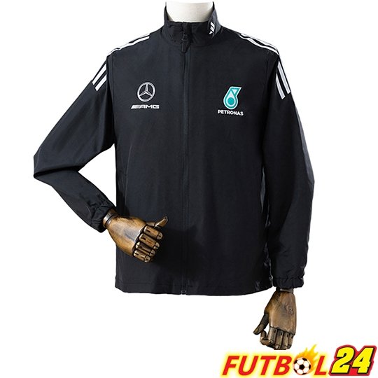 Rompevientos F1 Mercedes Benz Team Negro/Blanco 2026