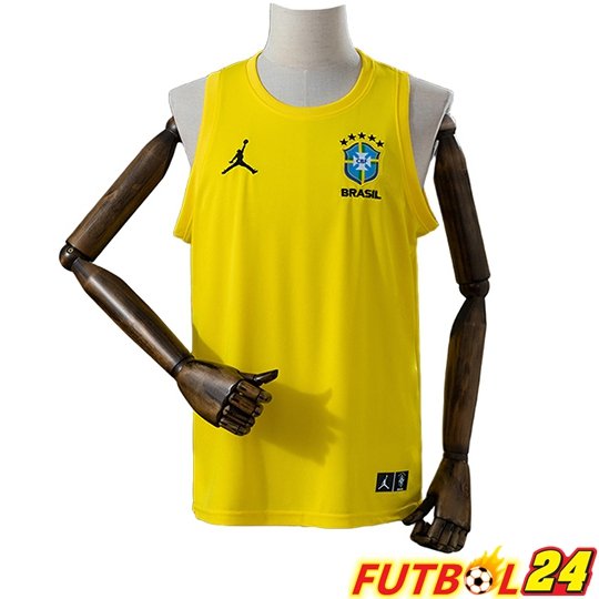 Chalecos De Futbol Brasil Amarillo 2026/2027