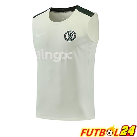 Chalecos De Futbol FC Chelsea Beige/Verde 2026/2027