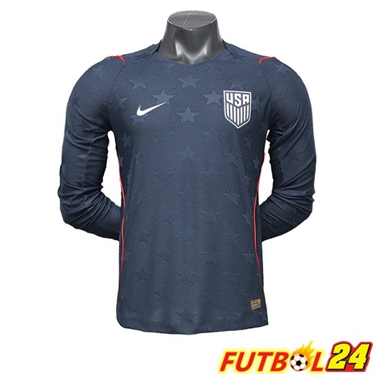 Camisetas De Futbol Estados Unidos Segunda Manga Larga 2026/2027