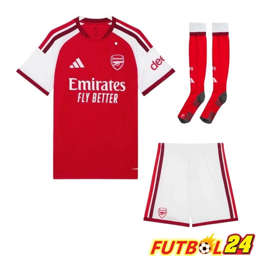 Camiseta Arsenal Primera (Cortos + Calcetines) 2026/2027
