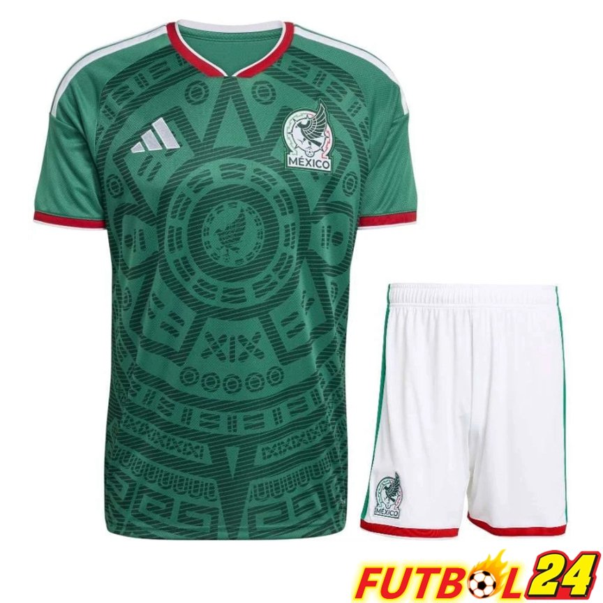 Camiseta México Primera + Cortos Copa Del Mundo 2026