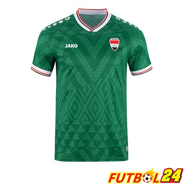 Camisetas De Futbol Irak Segunda Verde Copa del Mundo 2026
