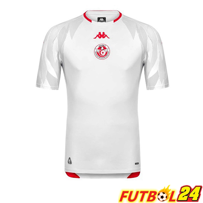 Camisetas De Futbol Túnez Primera Blanco Copa del Mundo 2026