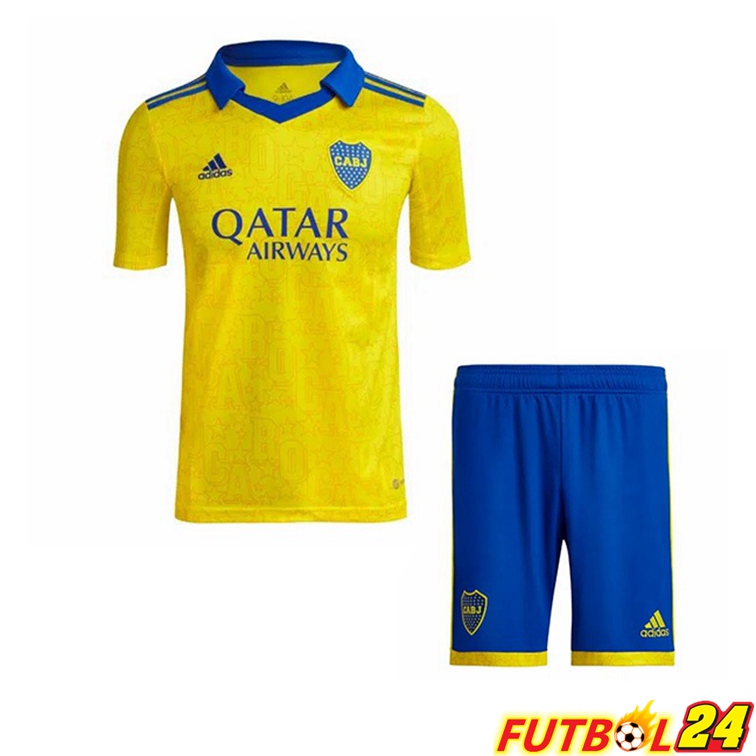 Camisetas De Futbol Boca Juniors Ninos Tercera Amarillo 2022/2023