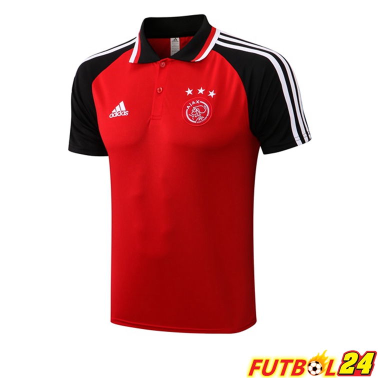 Camiseta Polo AFC Ajax Rojo 2021/2022