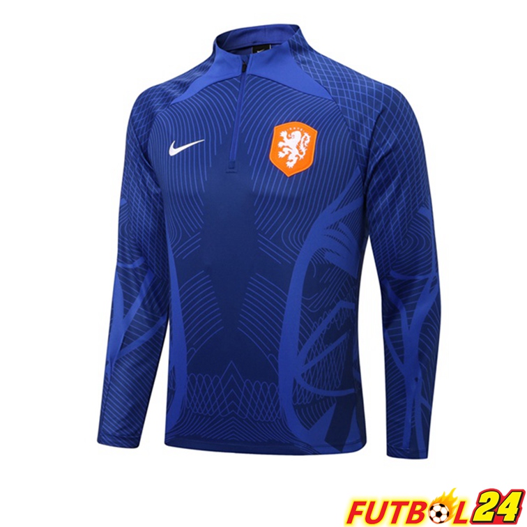 Sudadera De Entrenamiento Países Bajos Azul 2022/2023