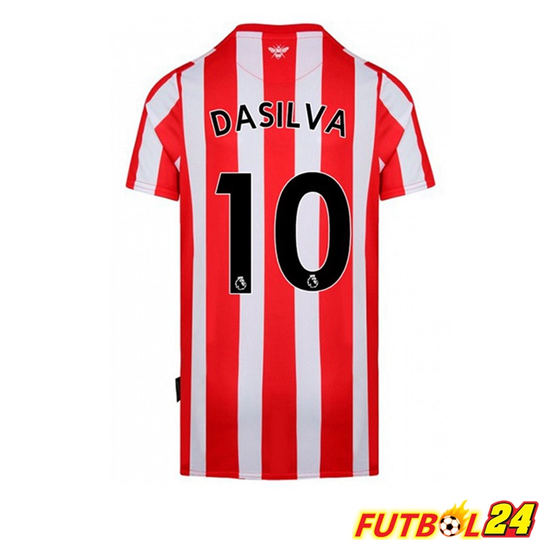 Camisetas De Futbol Brentford FC (DASILVA 10) Primera Rojo Blanco 2022/2023