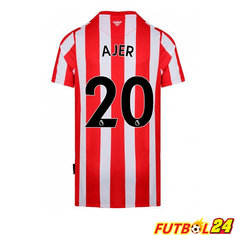 Camisetas De Futbol Brentford FC (AJER 20) Primera Rojo Blanco 2022/2023