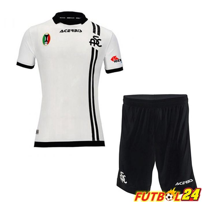Camiseta Futbol Spezia Calcio Niños Titular Blanca 21/22