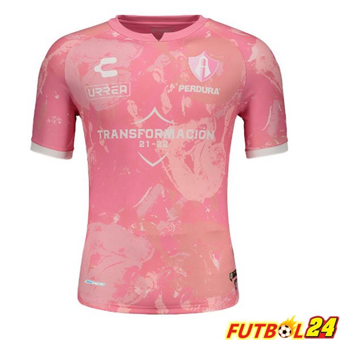 Camiseta Atlas FC Tercero Rosa 2021/22