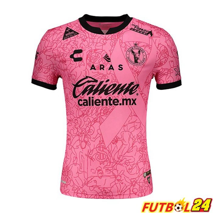 Camiseta Tijuana Tercero Rosa 2021/22