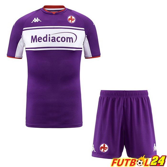 Camiseta Futbol ACF Fiorentina Niños Titular 21/22