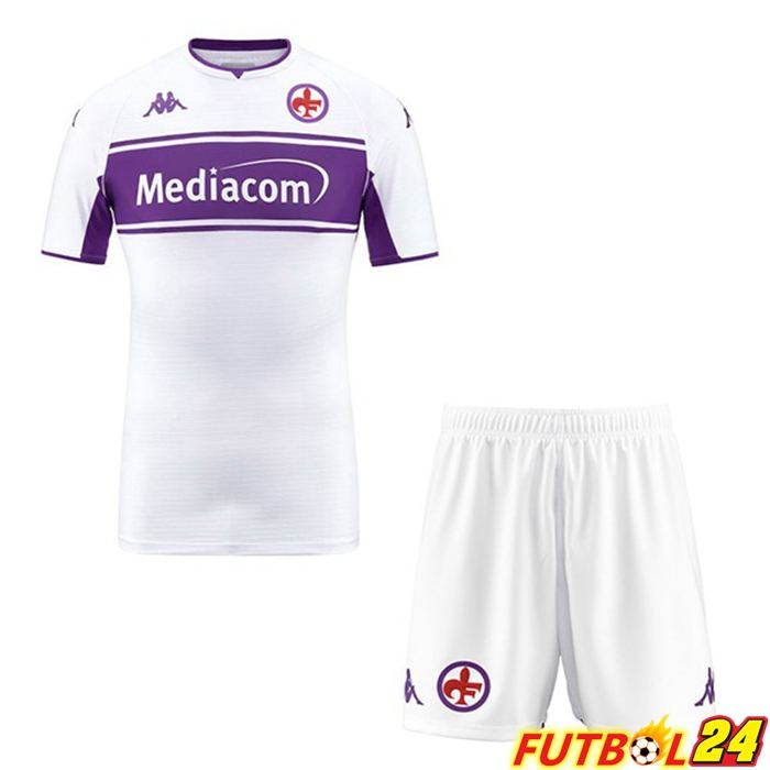 Camiseta Futbol ACF Fiorentina Niños Alternativo 21/22