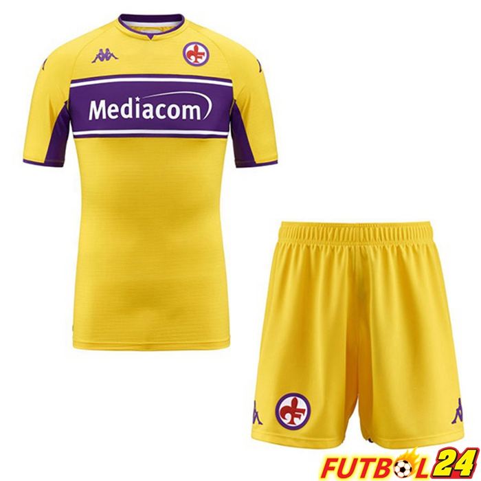 Camiseta Futbol ACF Fiorentina Niños Tercero 21/22