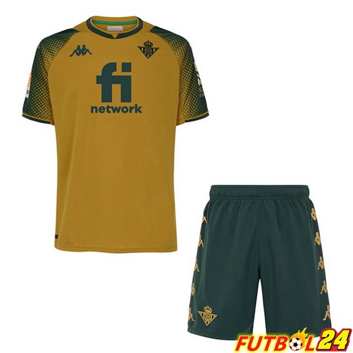 Camiseta Futbol Real Betis Niños Tercero 21/22