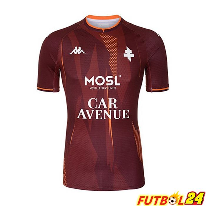 Camiseta Futbol FC Metz Titular Rojo 21/22