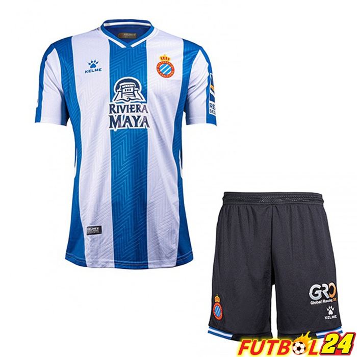 Camiseta Futbol RCD Espanyol Niños Titular 21/22