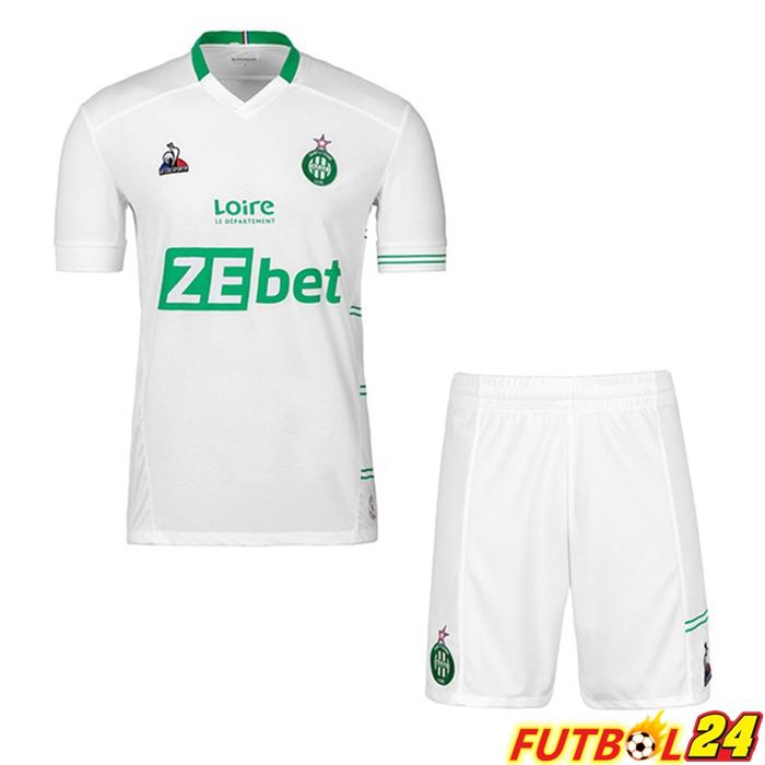 Camiseta Futbol AS St Etienne Niños Alternativo 21/22
