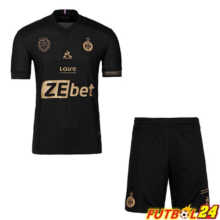 Camiseta Futbol AS St Etienne Niños Tercero 21/22