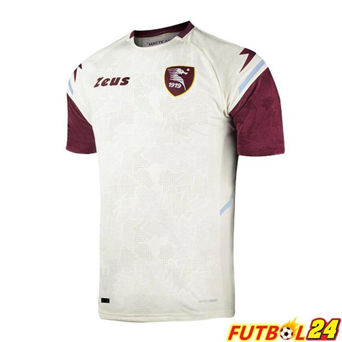 Camiseta Futbol US Salernitana 1919 Alternativo Blanca 21/22