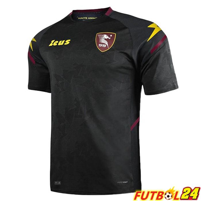 Camiseta Futbol US Salernitana 1919 Tercero Negro 21/22