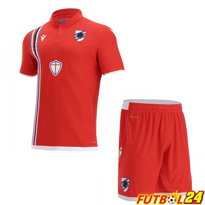 Camiseta Futbol UC Sampdoria Niños Tercero 21/22