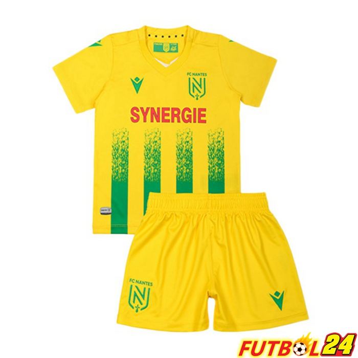 Camiseta Futbol FC Nantes Niños Titular 21/22