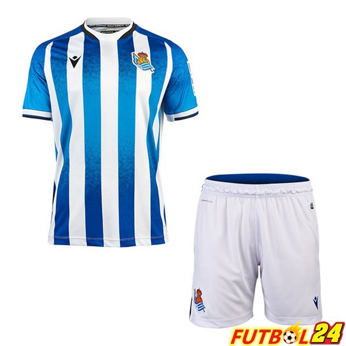 Camiseta Futbol Real Sociedad Niños Titular 21/22