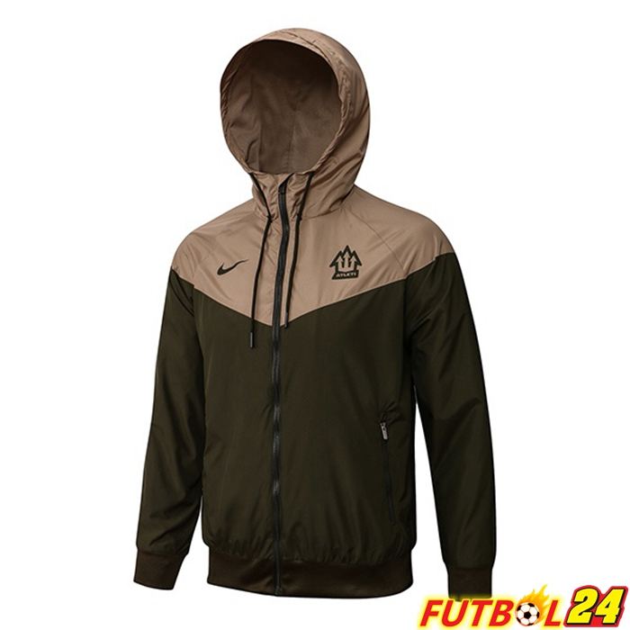 Rompevientos Chaqueta Atletico Madrid Verde Oscuro 2021 2022