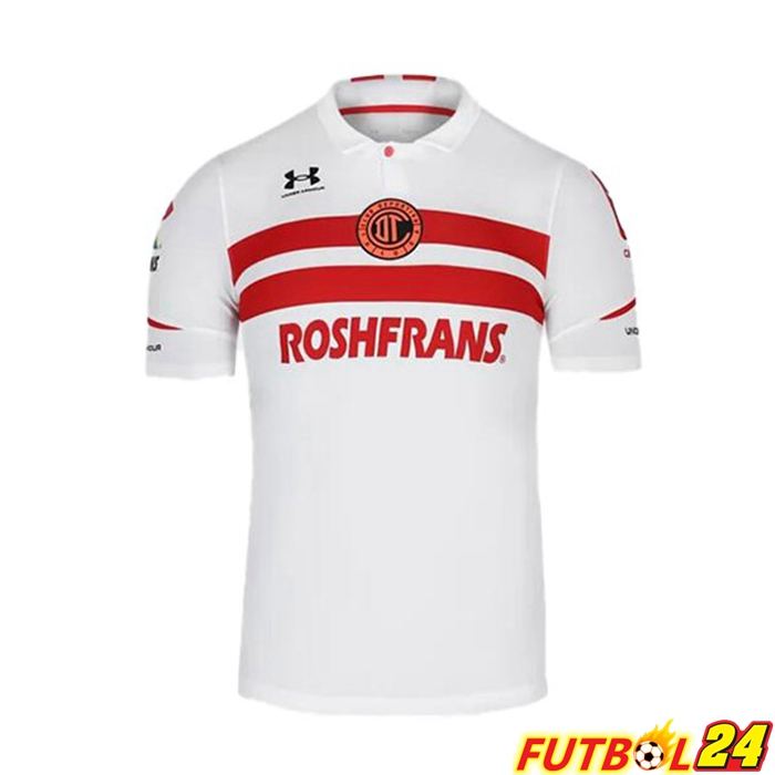 Camiseta Deportivo Toluca Alternativo Blanca 2021/22