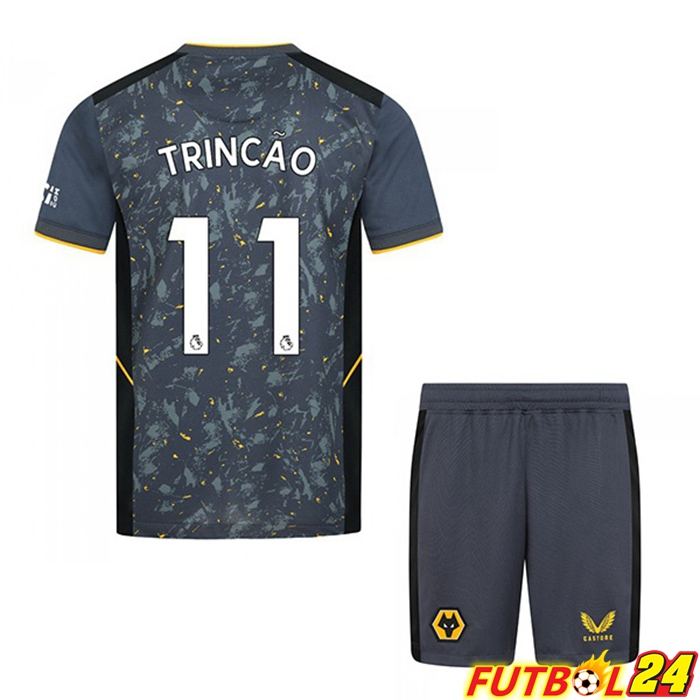 Camiseta Wolverhampton (TRINCÃO 11) Niños Alternativo Azul 2021/22