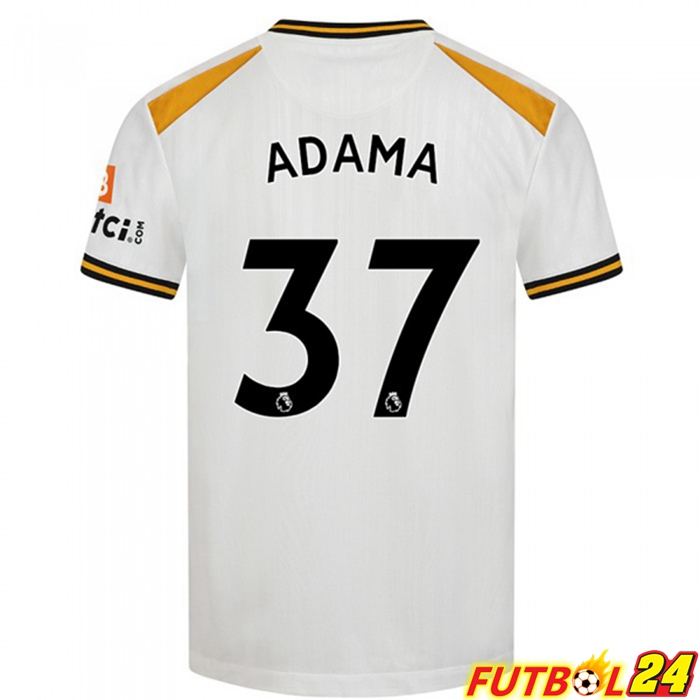 Camiseta Wolverhampton (ADAMA 37) Tercero Blanca 2021/22