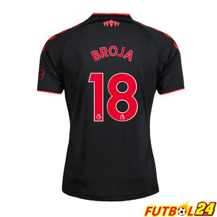 Camiseta Southampton FC (BROJA 18) Tercero Negro 2021/22