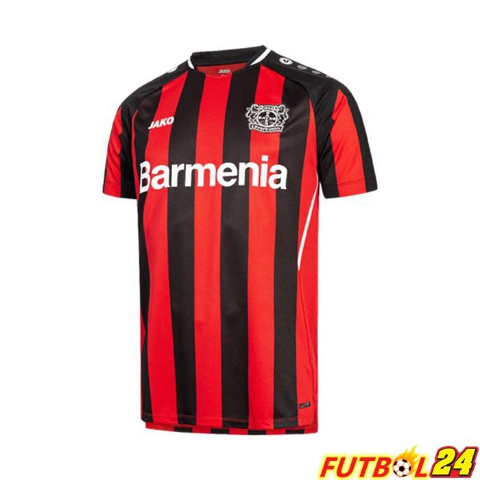 Camiseta Bayer 04 Leverkusen Titular Rojo/Negro 2021/22