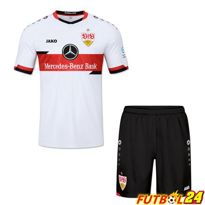 Camiseta VfB Stuttgart Niños Titular Blanca 2021/22