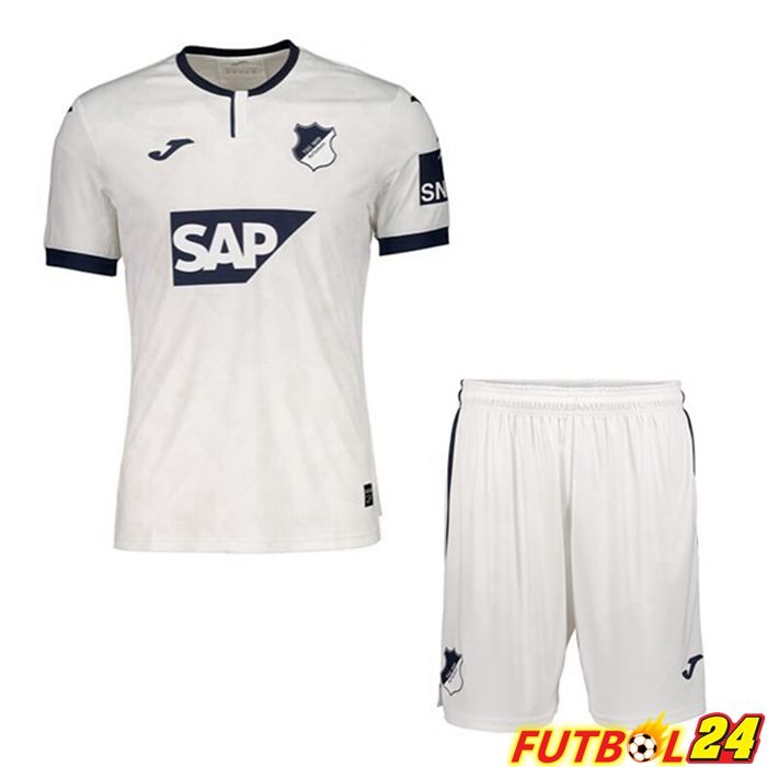 Camiseta TSG Hoffenheim Niños Alternativo Blanca 2021/22
